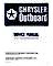 Chrysler 4 HP Outboard Motor Service Manual - OB 2278