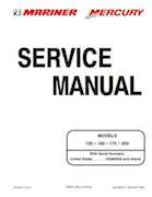 Mercury Mariner Models 135 150 175 200 Service Manual