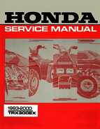 1993-2000 Honda TRX300EX Service Manual