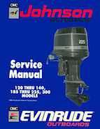 125HP 1990 125WTPXC Evinrude outboard motor Service Manual