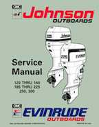 125HP 1993 125RWYD Johnson/Evinrude outboard motor Service Manual