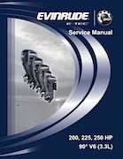 2008 225HP E225HSLSCS Evinrude outboard motor Service Manual