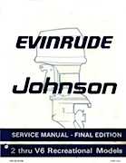 115HP 1985 J115MLCO Johnson outboard motor Service Manual