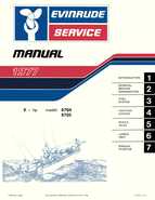 1977 6HP 6704 Evinrude outboard motor Service Manual