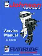 10HP 1994 10RPLP Johnson/Evinrude outboard motor Service Manual