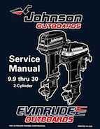 1996 30HP E30TELED Evinrude outboard motor Service Manual