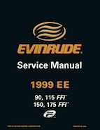 115HP 1999 E115FPLEE Evinrude outboard motor Service Manual