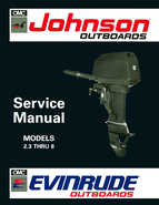 1992 Johnson/Evinrude EN 2.3 thru 8 outboards Service Manual