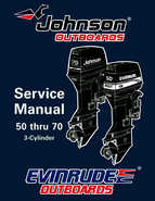 1996 Johnson/Evinrude Outboards 50 thru 70 3-Cylinder Service Manual