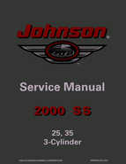 2000 Johnson/Evinrude SS 25, 35 3-Cylinder outboards Service Manual