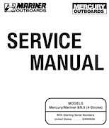 Mercury Mariner 8/9.9HP 4-Stroke Factory Service Manual