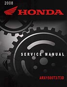 2008 Honda Aquatrax ARX1500T3/T3D factory service manual