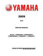 2009 Yamaha Grizzly Service Manual