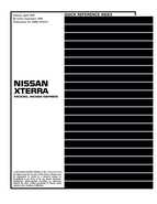 2000-2001 Nissan Xterra Service Manual - Part 1