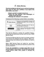 1994 Johnson/Evinrude Accessories Service Manual