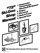 1972 Ski-Doo Shop Manual